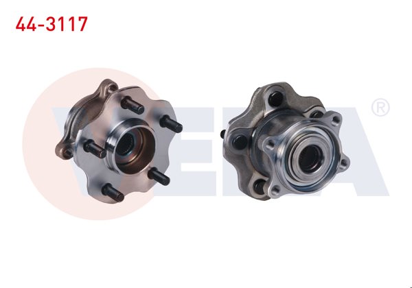 VEKA 44-3117 | Porya Sol-Sağ Arka Rulmanlı Nissan Qashqai (J10) 1.5 DCI 5 Bijon 2007-2014