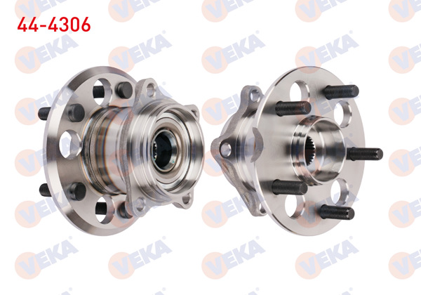 VEKA 44-4306 | Porya Sol-Sağ Arka Rulmanlı Toyota Rav4 II (Cla2_, Xa2_, Zca2_, Aca2_) 2.0 Vvt-I 5 Bijon 2000-2006