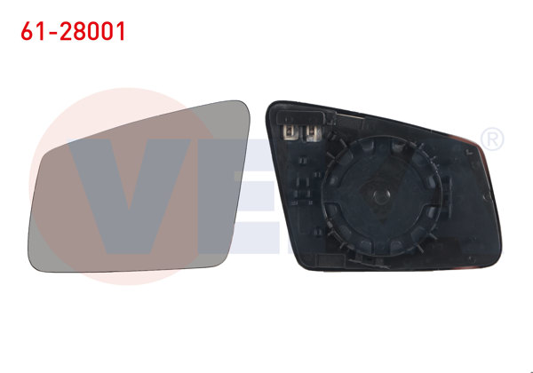 VEKA 61-28001 | Ayna Camı Sol Isıtmalı Asferık Mercedes C Serisi (W204) 2007-2014