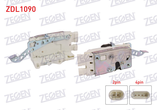 ZEGEN ZDL1090 | Kapı Kilidi Sol Ön Fiat Tempra / Tipo