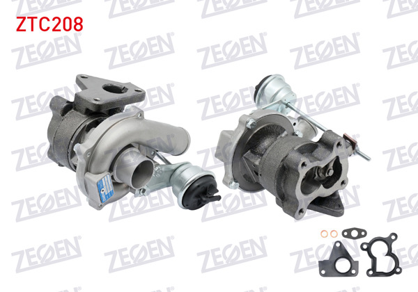 ZEGEN ZTC208 | Turbo Renault Clio II (Bb0 / 1 / 2,Cb0 / 1 / 2) 1.5 DCI K9k 700 82 Hp 1998-2005