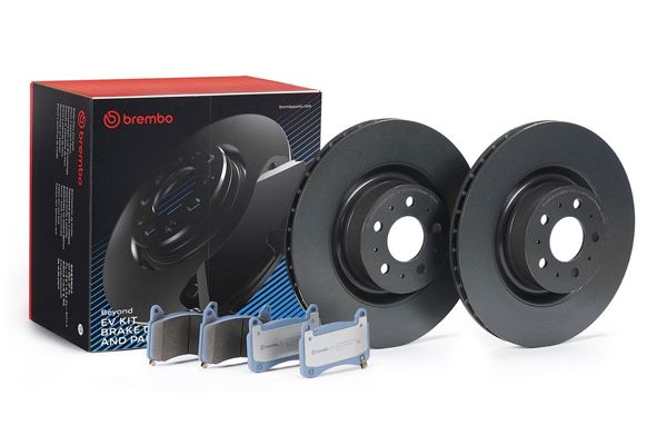 BREMBO KT08003 | Fren Takımı (2 Adet 09.E478.4E Fren Diski + P 09 029E Fren Balatası Seti) Tesla Model Y 19 - | 2 Adet