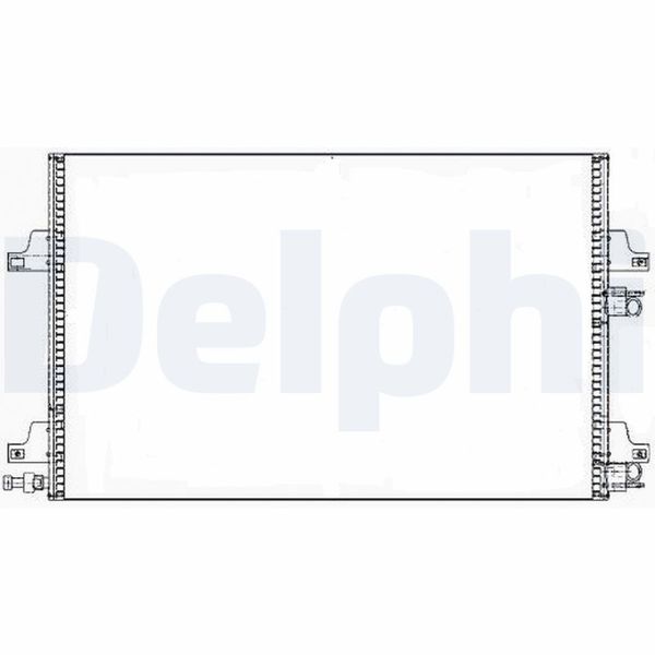 DELPHI TSP0225639 | Klima Radyatörü *Fr* Renault Megane 1.9Dcı 02-05