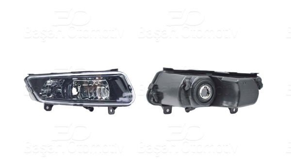 WISCO 1243097-00 | Sis Farı Sağ Siyah Tek Duy Ampullu VW Polo 09 -