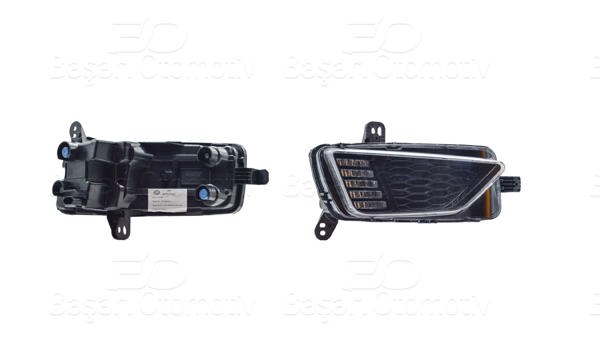 WISCO 1243100-00 | Gunduz Farı Sis Farsız Ledlı Sol VW Polo 18 -