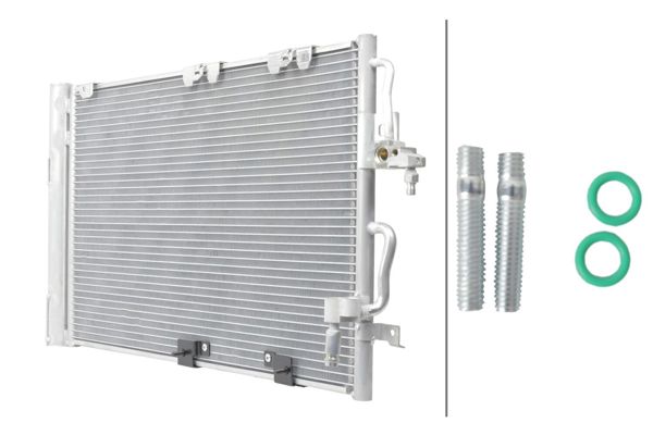HELLA 8FC366220-651 | Klima Radyatörü Opel Astra H / Zafira B 1.6-1.8 Xer