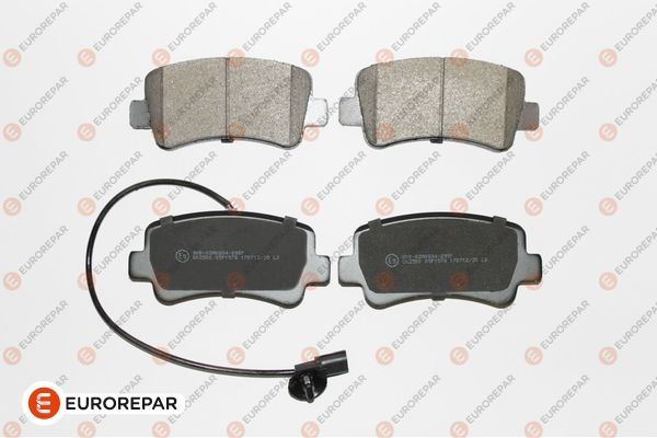 EUROREPAR 1617287580 | Erp Fren Balatası Arka (128mm) Movano B 2.3 CDTI 10 -