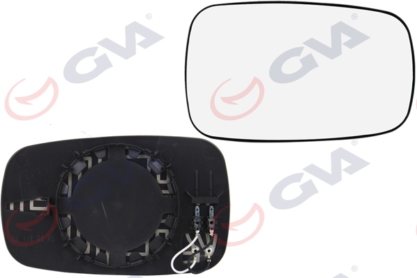 GVA 1111000 | Ayna Camı Sağ Megane-Scenic 03 > Isıtmalı Konveks Vm-138Ghr-Oe