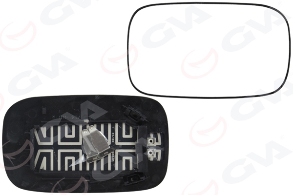 GVA 1199416 | Ayna Camı Isıtmalı Convex Sağ Volvo V40 II 04 > 12 V40 06 > 12