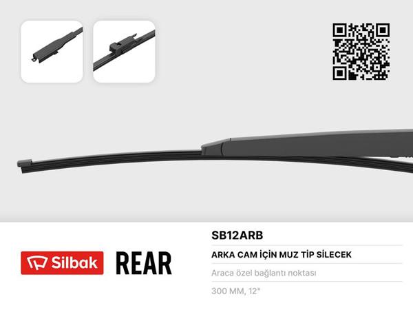 SİLBAK SB12ARB | Silecek Süpürgesi Arka 300mm Mercedes X156 S206 W213 S213 W463