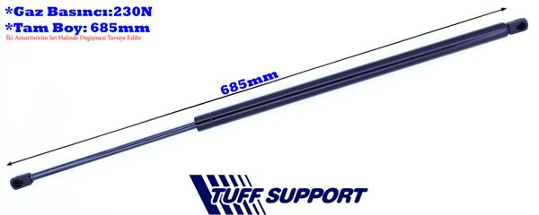 TUFFSUPPORT 610448 | Kaput Amortisörü Mercedes S-Class W220