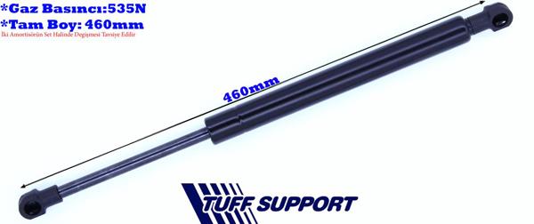 TUFFSUPPORT 613017 | Kaput Amortisörü Mercedes E-Class W210 S210