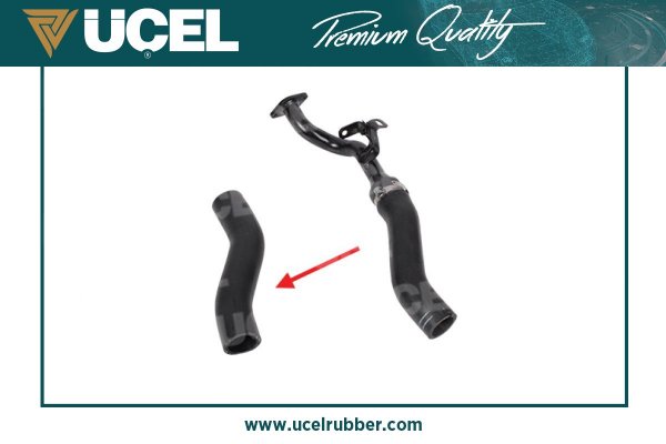 ÜÇEL S35790 | Turbo Hortumu Metal Parça Hariç Citroen Nemo 1.4 HDI 95 Hp
