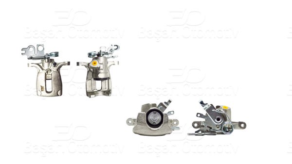 WISCO 1203107-00 | Fren Kaliperi Arka Sol (Motorsuz) VW Caddy Mpv 1.0 1.2 1.4 1.6 TSI 15-15 1.6 2.0 TDI 15-202