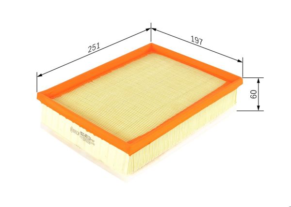 BOSCH F026400234 | Hava Filtresi