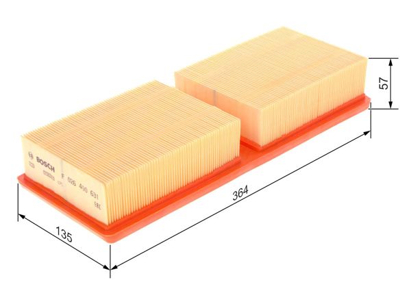 BOSCH F026400631 | Hava Filtresi