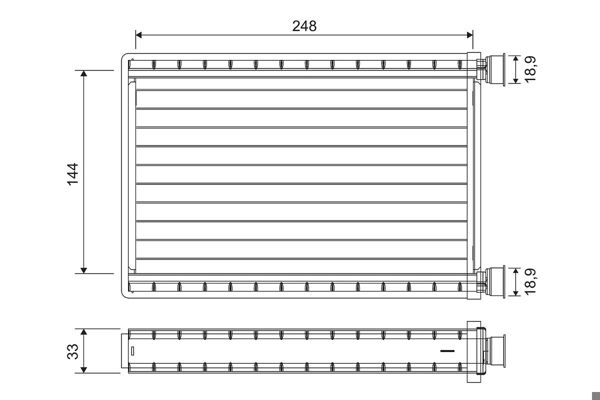 VALEO 811571 | Kalorifer Radyatörü E87 / E90 / E91
