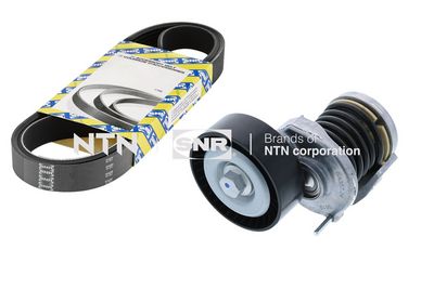 SNR KA85752 | Kanallı Kayış Seti Amarok Caddy Passat / CC Jetta Polo Tiguan Touareg A4 A5 A6 Tt Ibiza Rapid Yeti 1