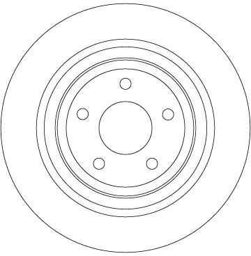 TRW DF6872 | Fren Diski Arka Dış Cap (302 mm) Adet