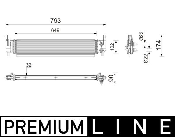 MAHLE CIR 31 000P | Ek Su Radyatörü VW