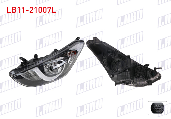 LABO LB11-21007L | Far Sol Elektrikli Motorlu Hyundai i30 13-15