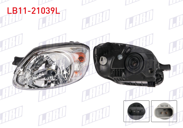 LABO LB11-21039L | Far Sol Beyaz Sinyalli Hyundai Accent Admıre 2003-2006