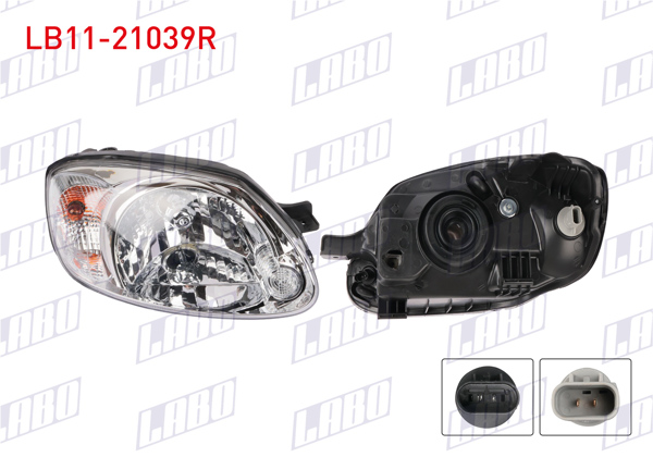 LABO LB11-21039R | Far Sağ Beyaz Sinyalli Hyundai Accent Admıre 2003-2006