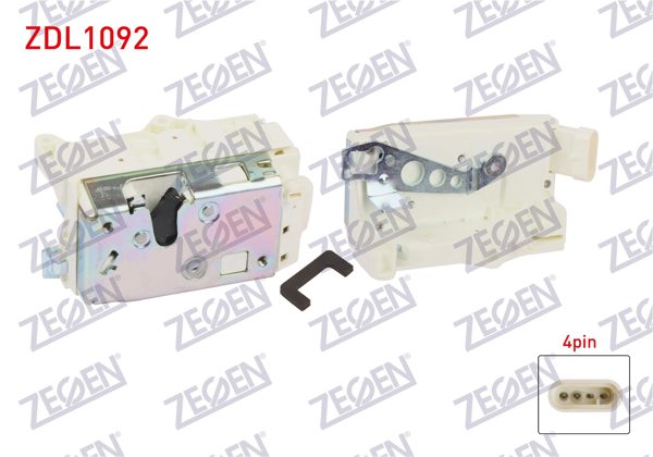 ZEGEN ZDL1092 | Kapı Kilidi Sol Arka Fiat Tempra / Tipo