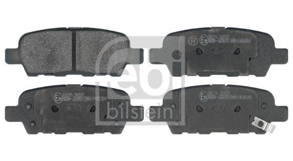 FEBI BILSTEIN 175210 | Arka Fren Balatası Nissan Qashqai J10 07-13 Xtrail 07-13 Parthfınder 13-> Koleos 08-> Juke 10-> Suzuk