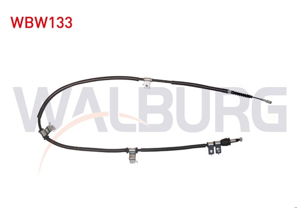 WALBURG WBW133 | El Fren Teli Arka Sol Dısklı Hyundai Elantra (Hd) / i30 (Fd) 1.6İ 1.6 CRDI 2007-2011