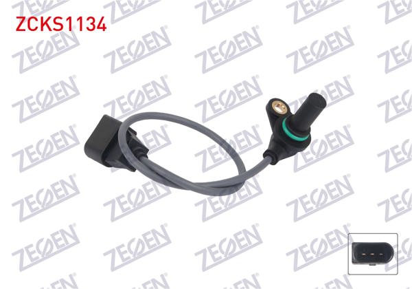 ZEGEN ZCKS1134 | Krank Devir Sensörü Kablolu 355 mm VW Bora I 1.6 1998-2005 / Golf IV 1.8 1997-2005 / Audi A3 1.6 Akl, Apf, Aeh 1996-2003 / Seat Leon 1.6 Apf, Akl, Aeh 1999-2006 / Skoda Octavia I 1.6 AEE 1996-2004