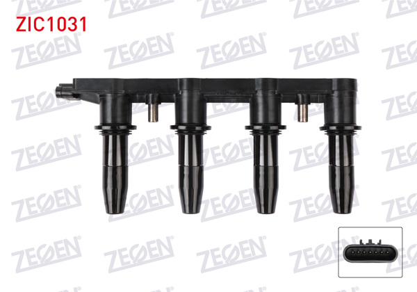 ZEGEN ZIC1031 | Ateşleme Bobini Opel Astra J 1.6 T (A16let) 2009-2016 / Insignia 1.6 (A16let,B16ler,B16les) 2008-/ Corsa E 1.6İ 16V Turbo (B16ler,B16les) 2014 -