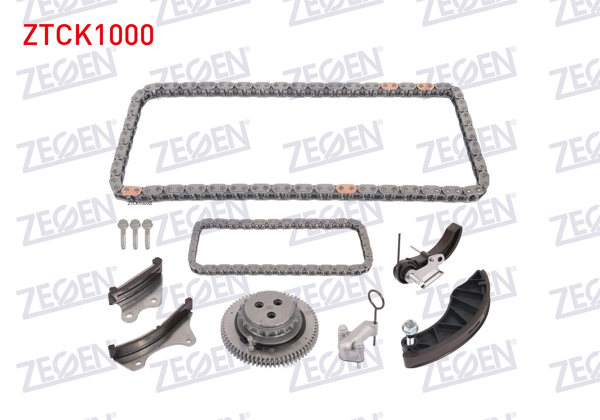 ZEGEN ZTCK1000 | Eksantrik Zincir Seti A-T (11 Parca) Opel Astra J 1.6 CDTI 2010-2018 / Insignia A 2014-/ Mokka 2012 -