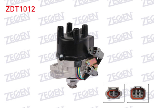 ZEGEN ZDT1012 | Komple Distribütör Toyota Corolla 1.6 Enj. 6 + 2 Socket 1995-1998
