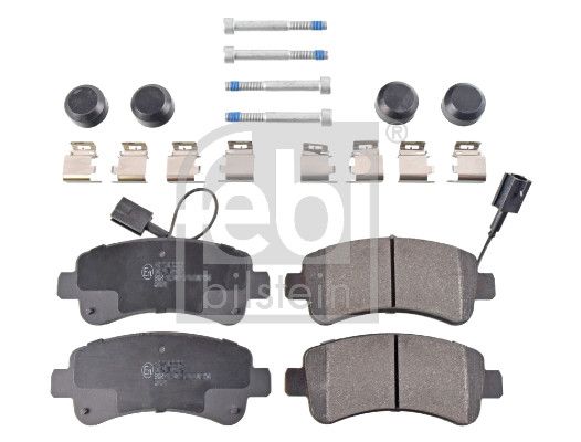 FEBI BILSTEIN 116234 | Fren Balatası Opel Movano C / Peugeot Boxer / Citroen Jumper 19 > (Çift Fişli) Arka