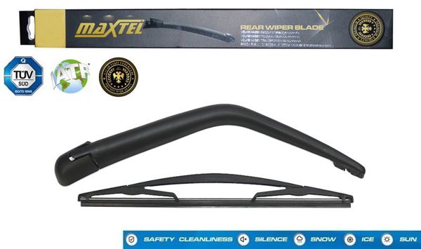 MAXTEL 12604331 | Arka Silecek Kolu Ve Süpürgesi Renault Kangoo Trafic II Fc/Kc 19 400mm