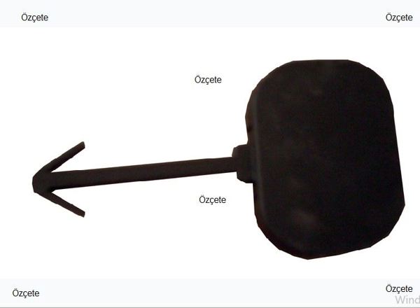 BİTAPART BPE309033 | Arka Tampon Çeki Demir Kapağı Peugeot 307