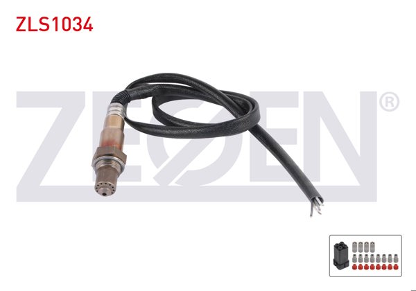 ZEGEN ZLS1034 | Lambda (Oksijen) Sensörü Universal 800 mm Golf IV