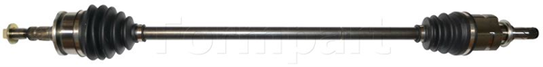 FORMPART 20380031-S | Aks Komple Sağ Astra J A13dte Uzunluk:983