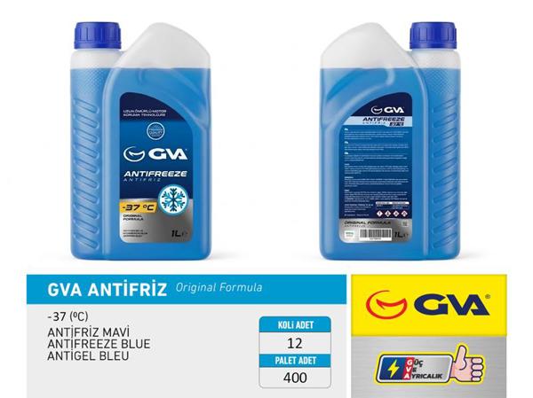 GVA 9930221 | Antifriz 1 Lt-37 C Mavi Koli 12 Ad | 12 Adet