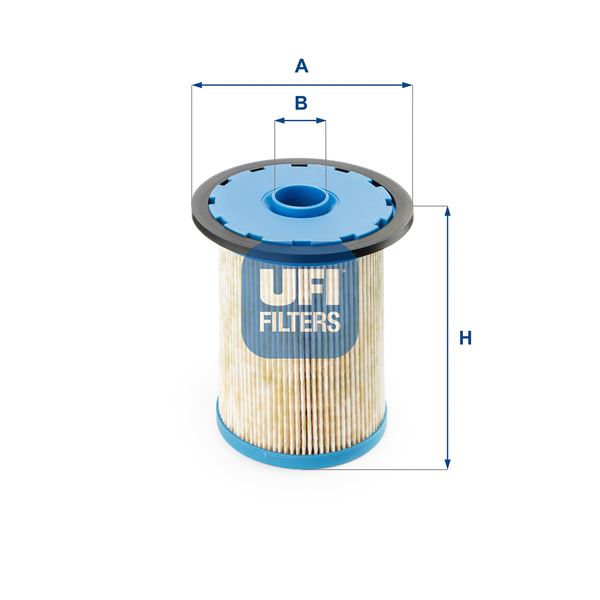 UFI 2669300 | Yakıt Filtresi Master II 2.2Dcı-2.5 DCI-3.0 DCI-Traffic II 1.9Dcı-2.5 DCI 01- Movano Delphı Yuva
