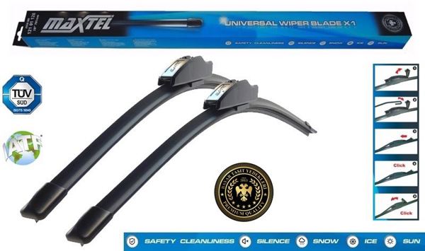 MAXTEL 12101018 | Universal Silecek Süpürgesi Muz Tipi 450mm 18 Bosch