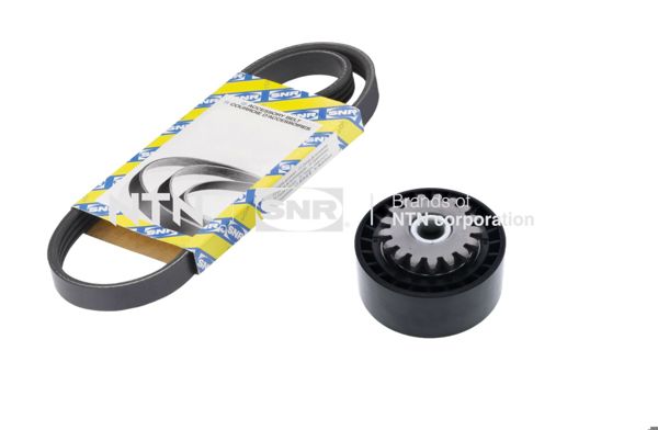 SNR KA85534 | Alternatör Kanallı V Kayış Seti D4f Clio I II / Kangoo / Modus 4Pk 1.2