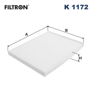 FILTRON K1172 | Kabin Filtresi (Fiat Doblo 10-Fiorino Punto 08-Punto Evo-12 / Citroen Nemo / Alfa Mıto)