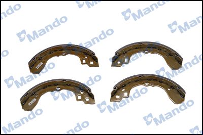 MANDO MLK16 | Balata Fren Pabuç Arka Kia Rio 00-05