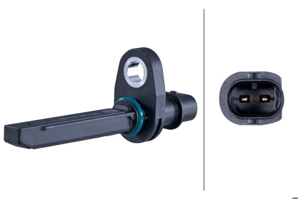 HELLA 6PU358216941 | Sensör ABS 206 / 214 / 236 / 254 Ön