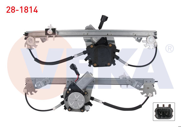 VEKA 28-1814 | Cam Krıkosu Elektrikli Motorlu Sol Ön Fiat Grande Punto (199) 2005-2012