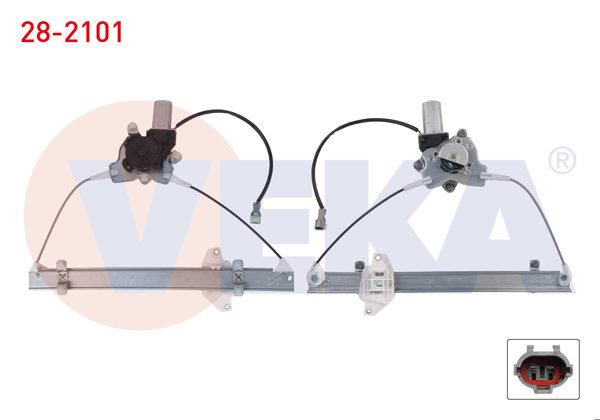 VEKA 28-2101 | Cam Krıkosu Elektrikli Sağ On Hyundai Accent I (X-3) 1.3İ Motorlu 1994-2000