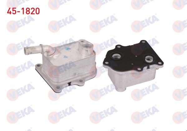VEKA 45-1820 | Yağ Soğutucusu Tek Fiat 500X 1.0-1.3 2018-/ Legea 1.0 2020-/ Jeep Renegade 1.3 2018 -