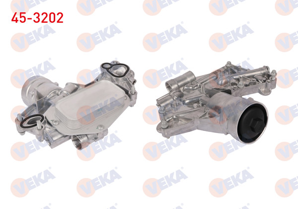 VEKA 45-3202 | Yağ Soğutucusu Komple Opel Astra J 1.6İ 2009-2016 / Insignia 1.6 T 2008 -